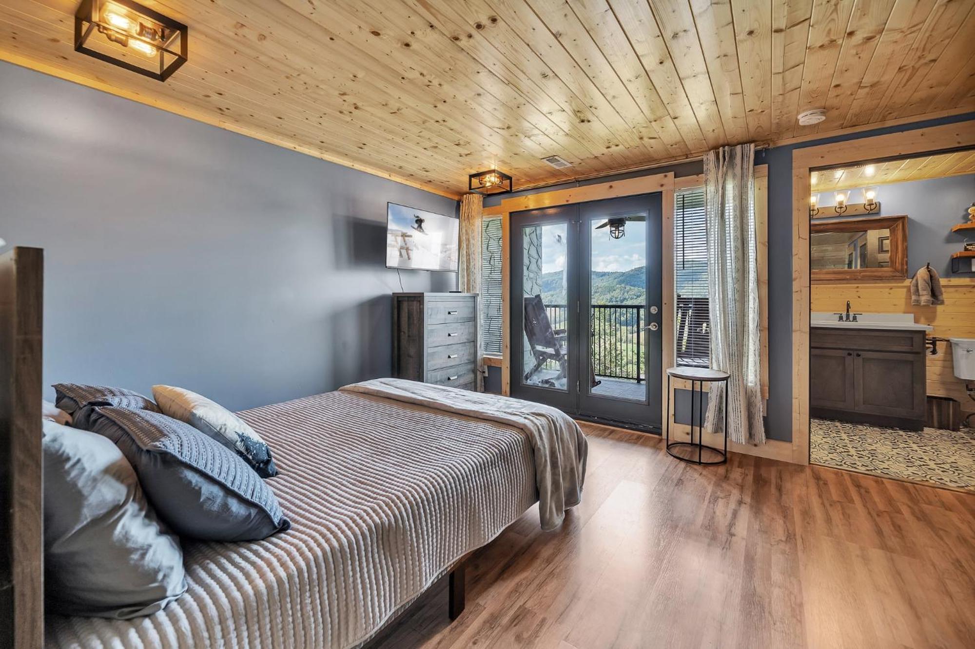 شقة Mountain Views At Dolly'S Castle Unit 2 سيفيرفيل المظهر الخارجي الصورة